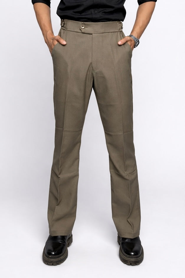 Gurkha Bootcut Pant - Olive
