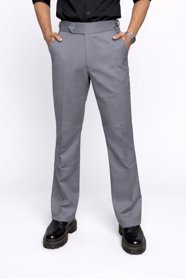 Formal Bootcut Pant - Grey